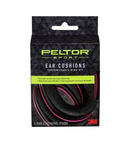 3M Peltor Replacement Ear Cushions for Rangeguard and TAC100, Pink #EC-PEL-PNK