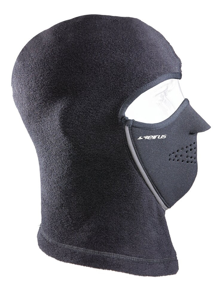 Seirus Magnemask Combo Balaclava Mask And Neckwarmer, Black, LG/XL #8149.0.0014