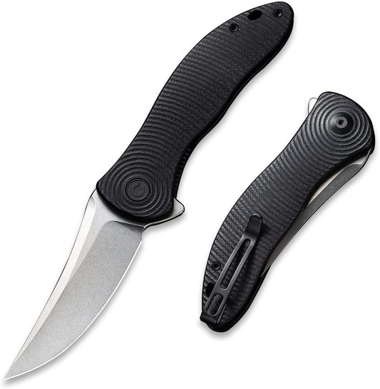 CIVIVI Synergy3 Knife, Black G10 Handle #C20075A-1