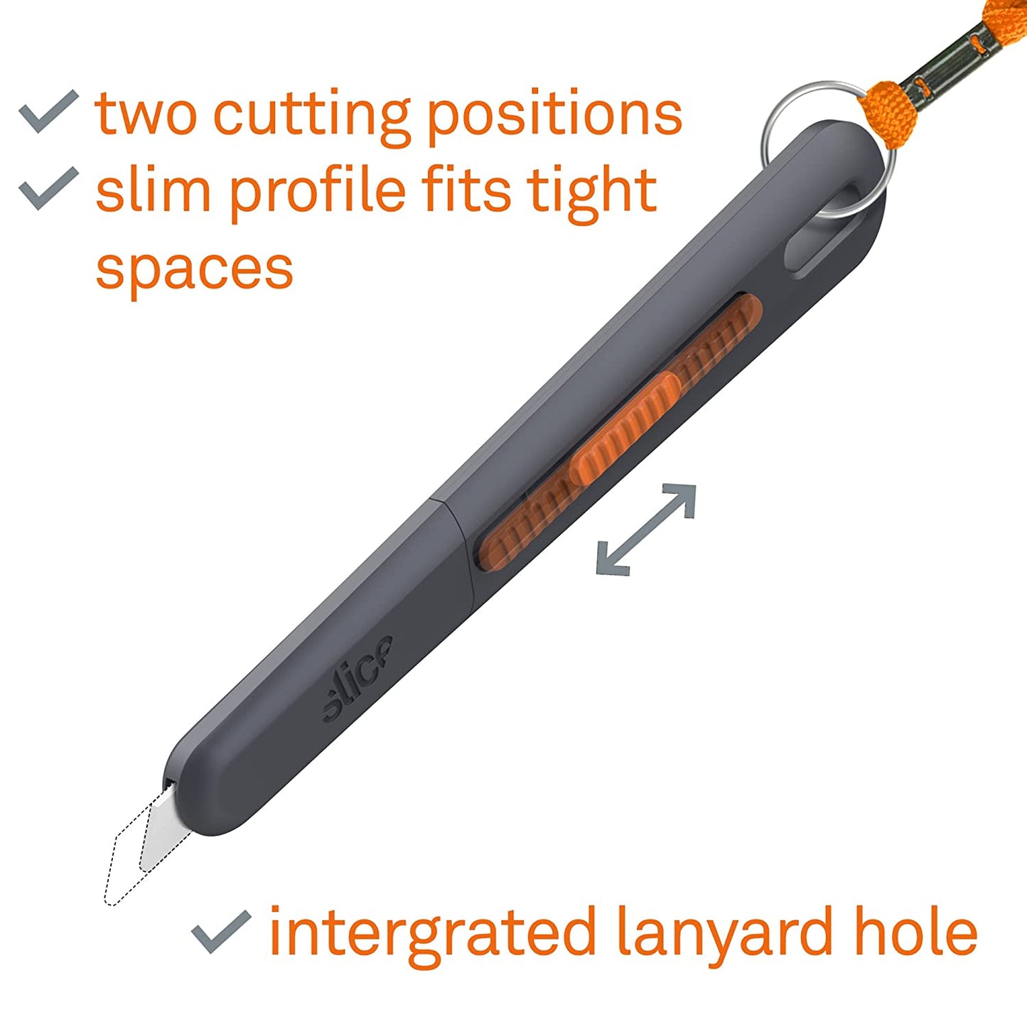 Slice Finger Friendly Blades Slim Pen Cutter, Manual #10476
