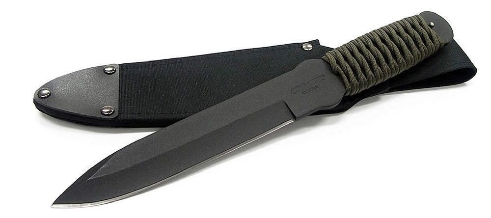 Cold Steel True Flight Thrower Knife, Cordura Sheath #80TFTC