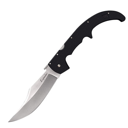 Cold Steel Espada XL Knife, 7.5" G-10 AUS10A Steel Blade + Pocket Clip #62MGC