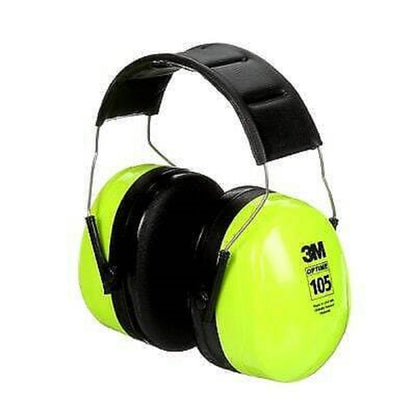 3M Peltor Optime 105 Over-the-Head Earmuff, Hearing Conservation #H10A