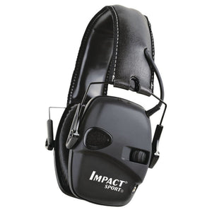 Howard Leight Impact Sport, Electronic Earmuff, Black #1030942