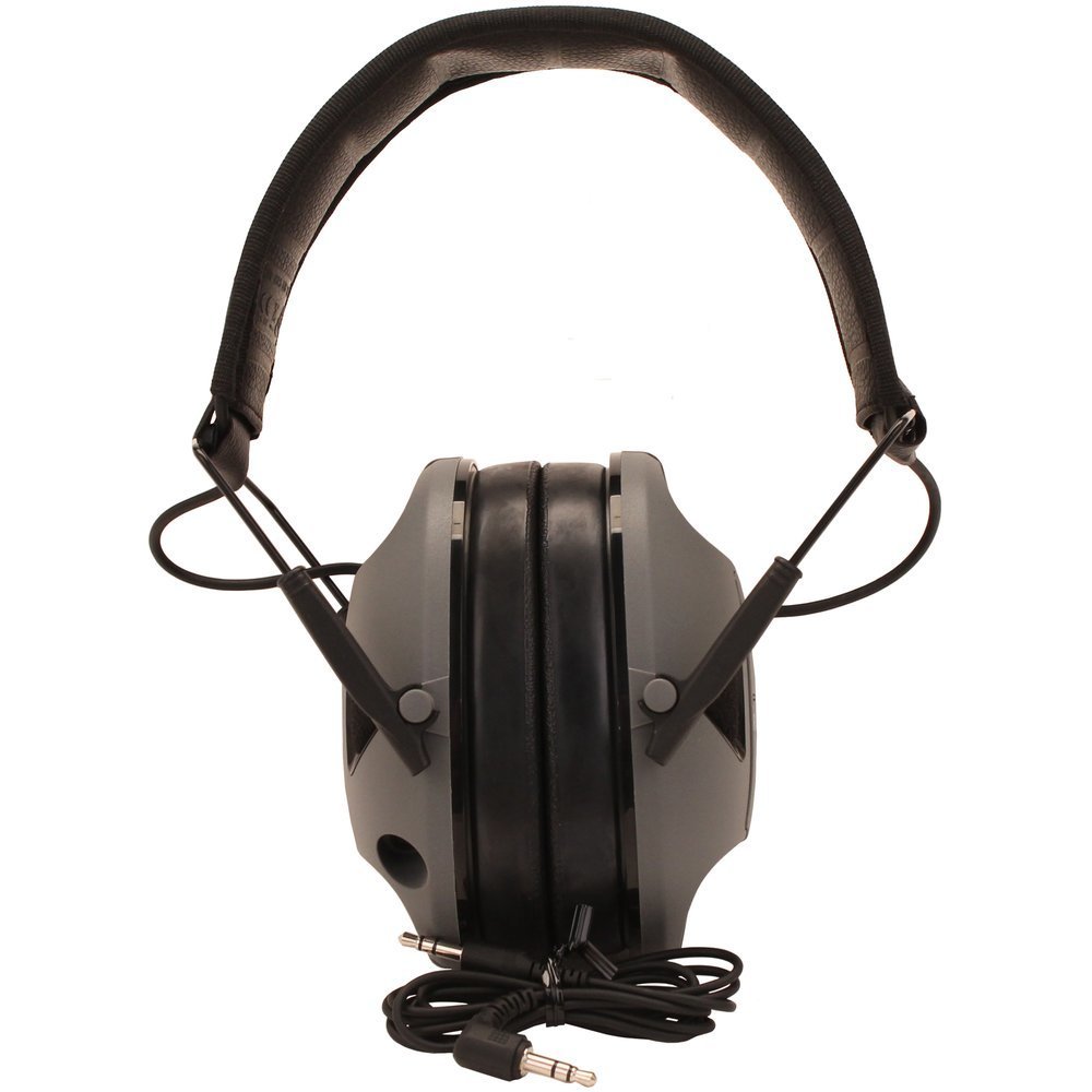3M Peltor Sport RangeGuard Electronic Earmuff, 21dB, Gray #RG-OTH-4