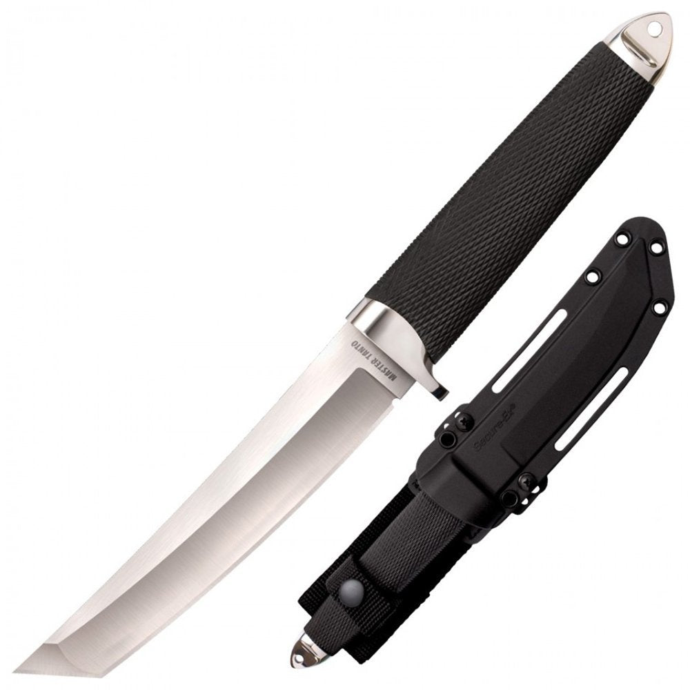 Cold Steel Master Tanto in San Mai Knife, 6" Blade, VG-10 Steel + Sheath #35AB