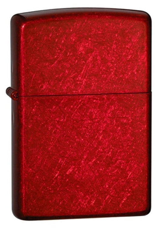 Zippo Candy Apple Red Lighter, Translucent Coating #21063