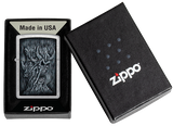 Zippo Horror Skull Tree, Street Chrome Lighter #48681
