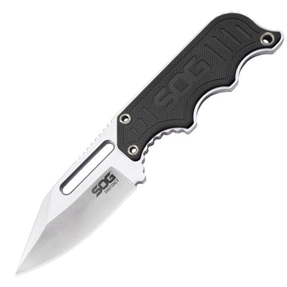 SOG Instinct Fixed Blade Knife, G10 Handle, Satin Finish #NB1012-CP