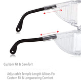 Honeywell UVEX Ultra-Spec 2000 Safety Glasses, Clear Anti-Scratch Lens #S0300