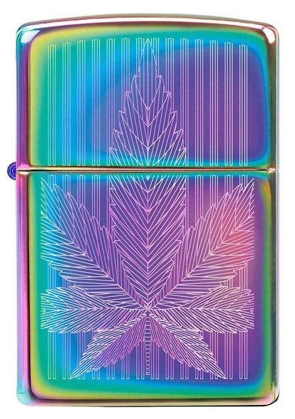 Zippo Cannabis Multicolor Spectrum Windproof Lighter #49632