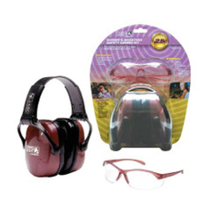 Howard Leight Women's Shooting Safety Combo Kit, Earmuffs + Glasses #R-01727