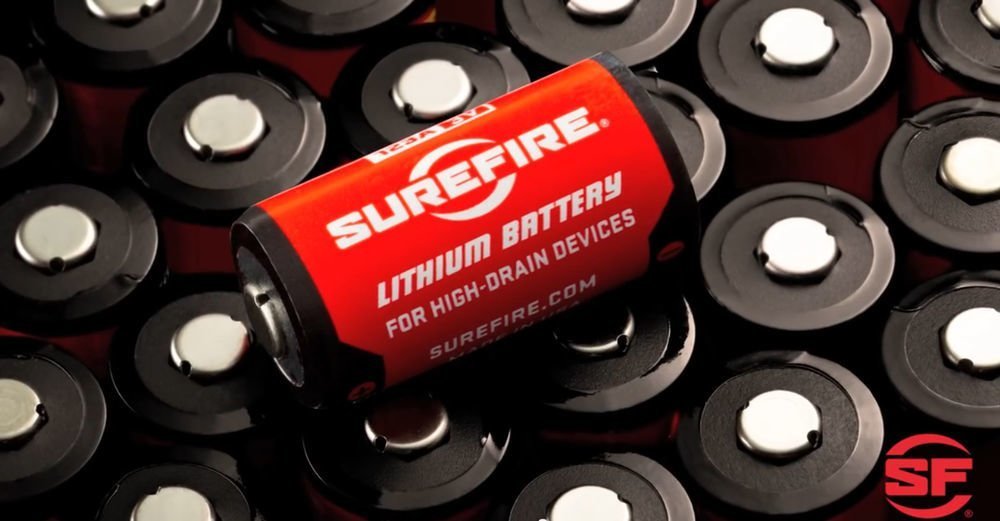 Surefire (1) 123A Lithium 3V Battery for Flashlights #SF1-BB