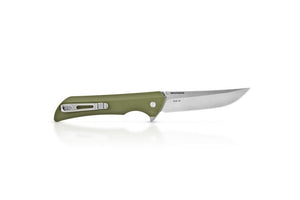 Ruike Hussar, 3.75" Blade, Liner-lock Folding Pocket Knife, Green #P121G