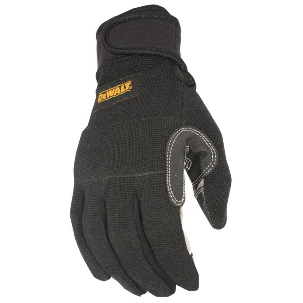 DeWalt SecureFit General Utility Work Glove, Black/Gray, Large #DPG217L