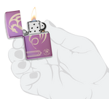 Zippo Anne Stokes Dragon Design, High Polish Purple Lighter #48574