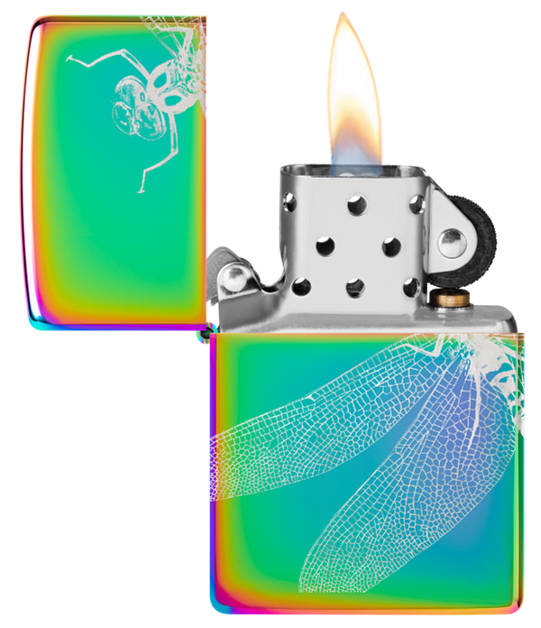 Zippo Dragonfly 360 Design, Multi Color Lighter #48591