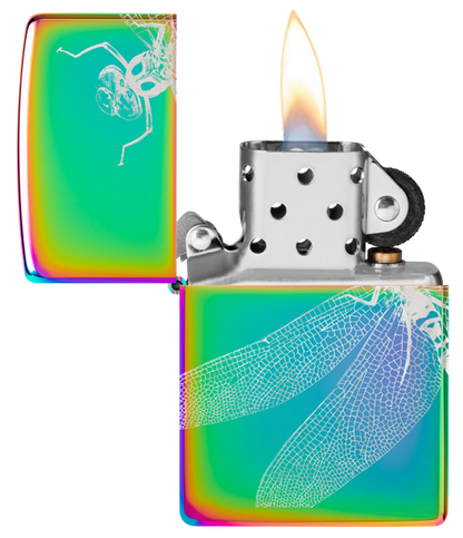 Zippo Dragonfly 360 Design, Multi Color Lighter #48591