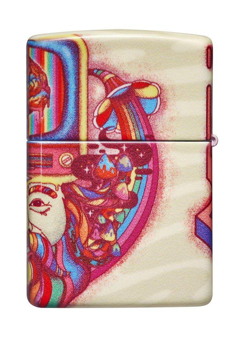 Zippo Trippy 540° Design, Psychedellic Good Vibes Windproof Lighter #49435