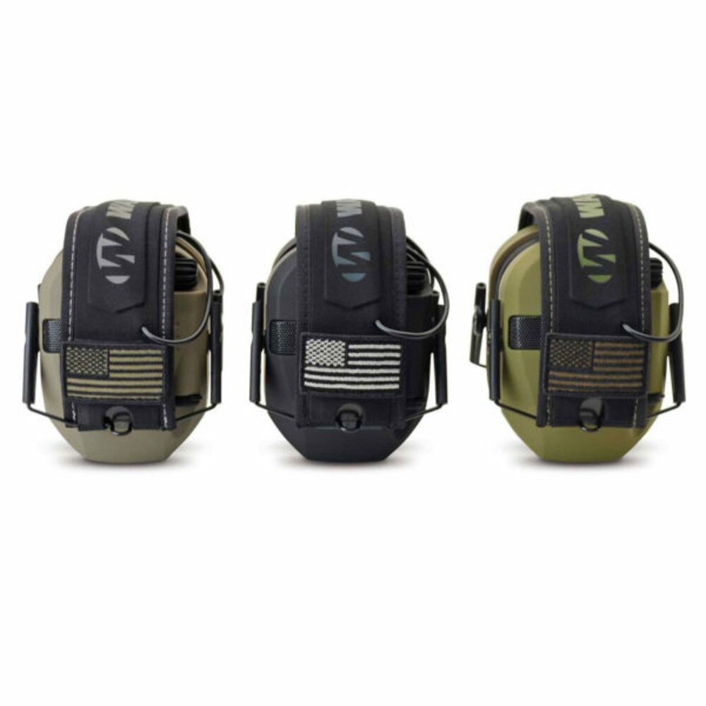 Walker's Razor Patriot Series Slim Electronic Earmuffs Olive Green #RSEMPAT-ODG