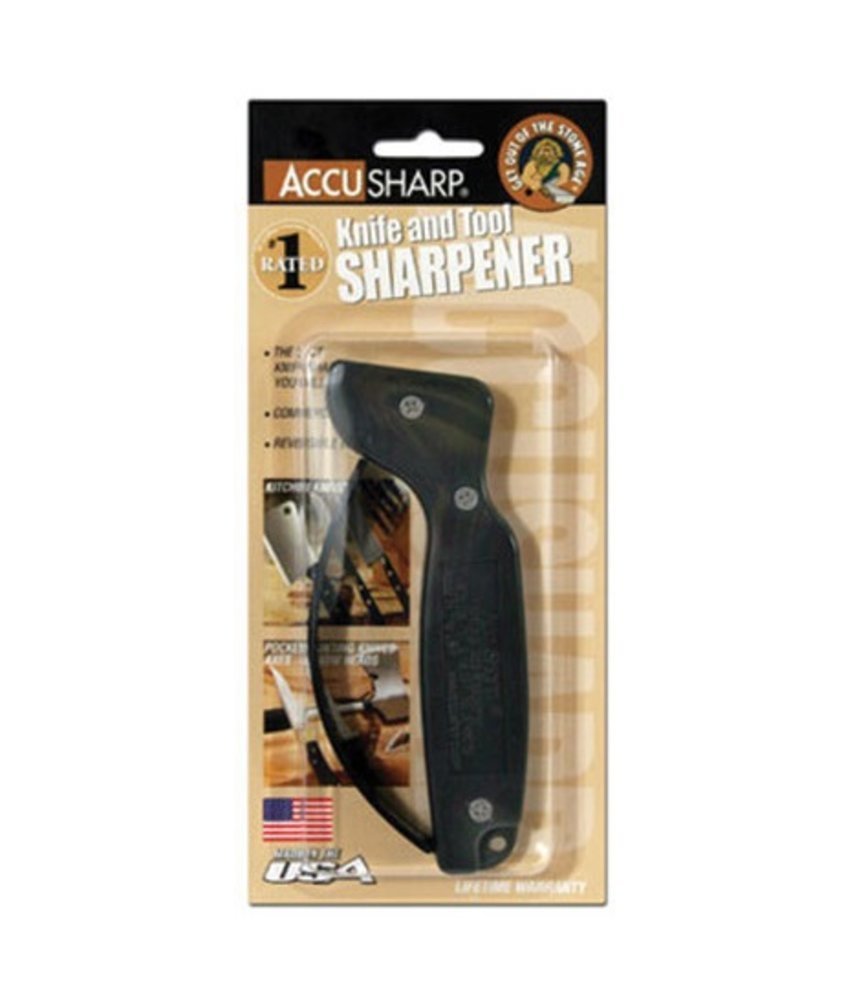 AccuSharp Classic Regular Knife & Tool Sharpener, OD Green, Outdoor #008C