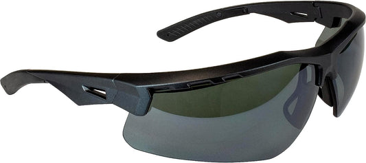 Radians Thraxus Blackmetal Smoke Polar Safety Glasses #TXM7-2PID