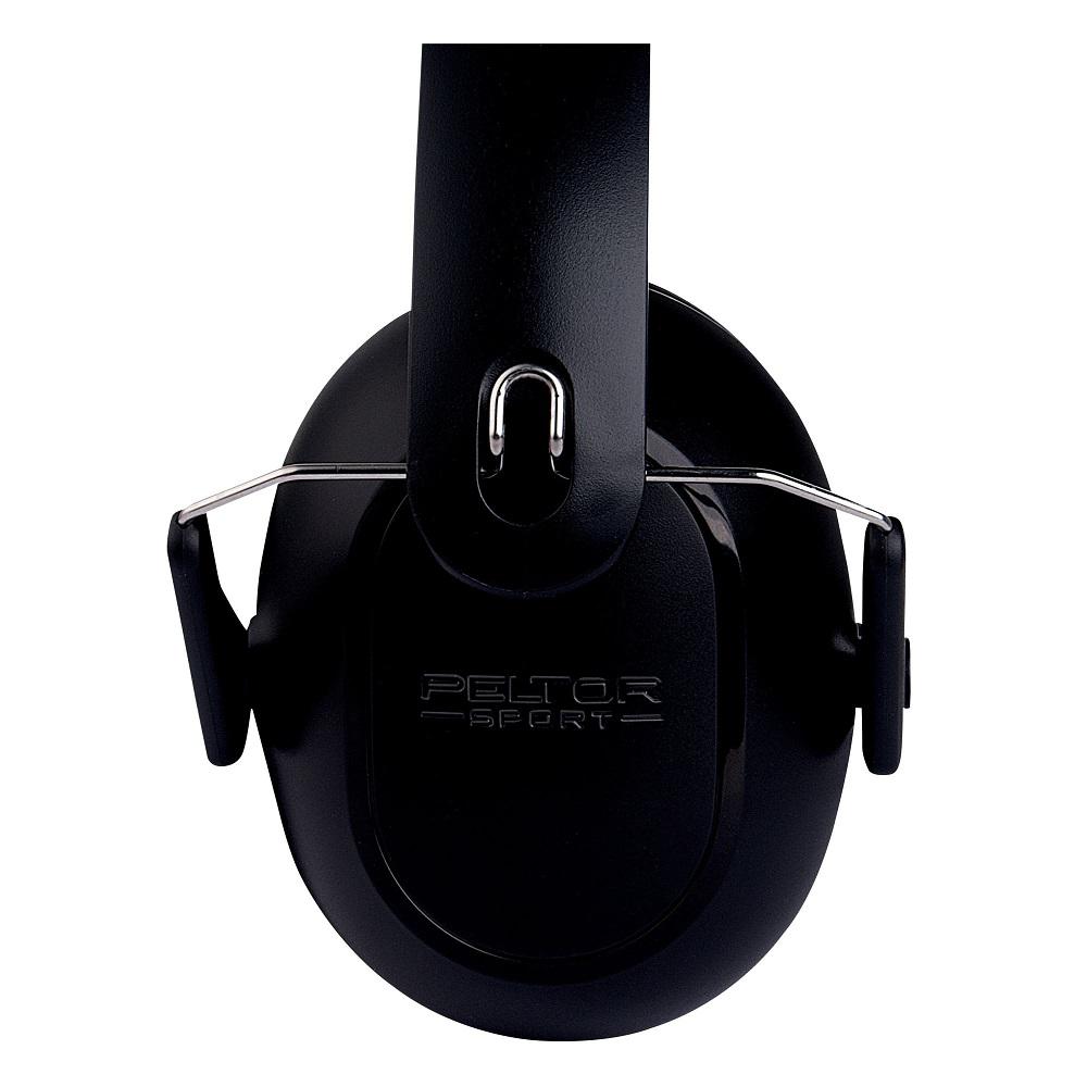 3M Peltor Sport Kids Hearing Protection Earmuffs, Black, NRR 22db #YTHPEL-4DC