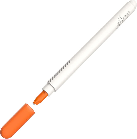 Slice Finger Friendly Blades Precision Cutter - White, Non-Retractable #10416