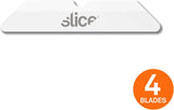 Slice Finger Friendly Blades Box Cutter Blades, Pointed Tip - 4/pack #10408