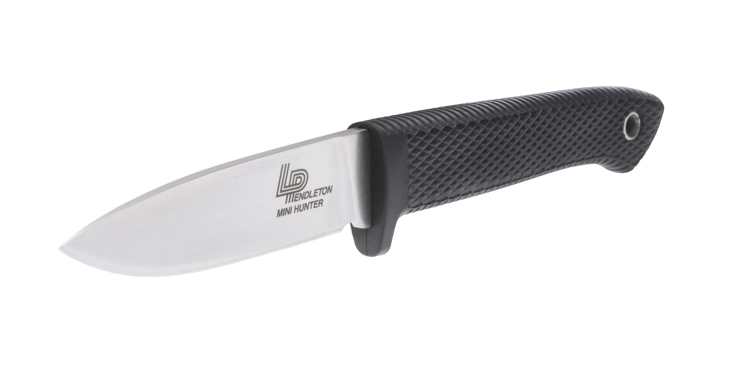 Cold Steel Pendleton Mini Hunter, Black, AUS 10A Steel, Blister Pack #36LPMFZ