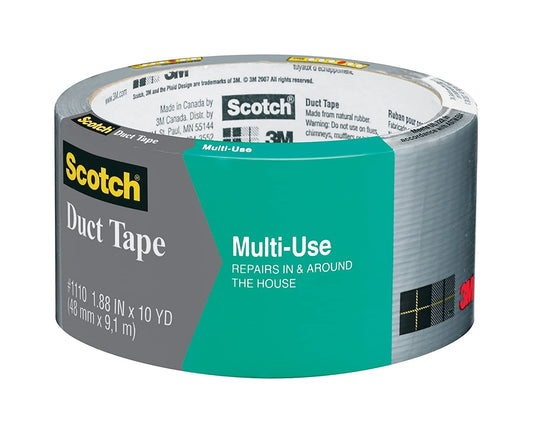 3M Multi-Use Duct Tape 1.88 in x 10 yd (48.0 mm x 9.1 m) #2910-C