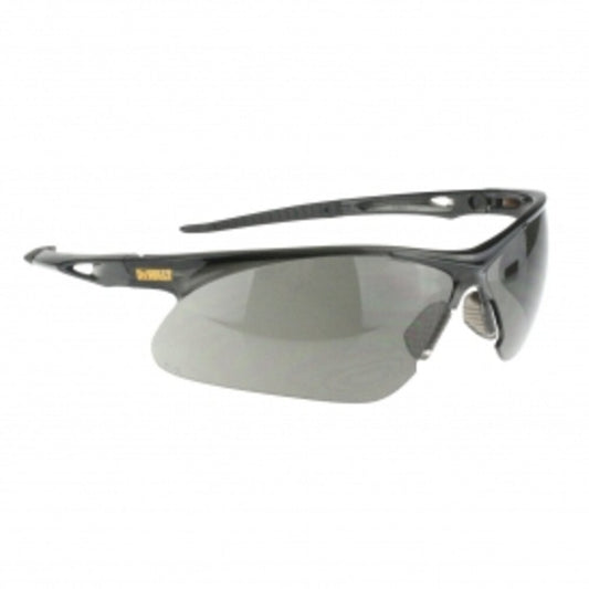 DeWalt Recip Safety Glasses, Black Frame, Wraparound Smoke Lens #DPG102-2D
