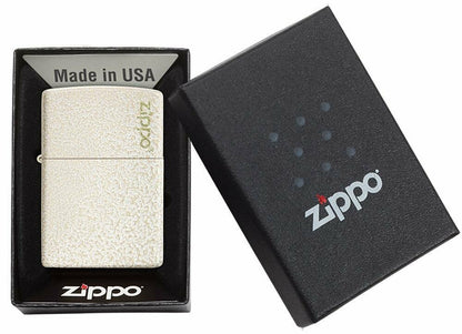 Zippo Classic Mercury Glass with Logo, Genuine Windproof Pocket Lighter #49181ZL