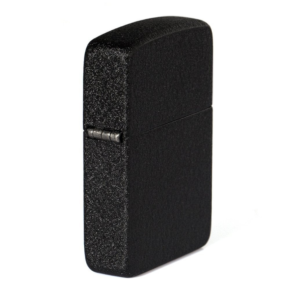 Zippo 1941 Vintage Replica Pocket Lighter, Black Crackle, Windproof #28582