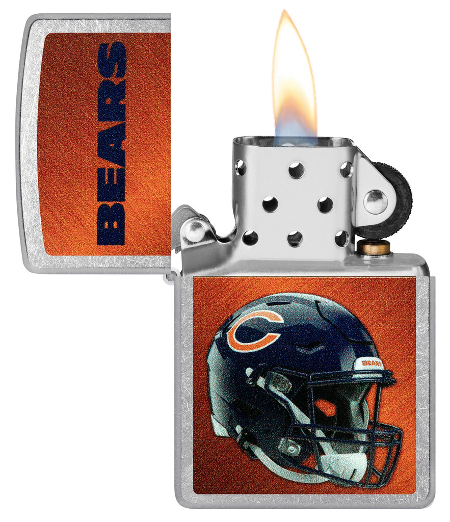 Zippo NFL Chicago Bears Football Team, Street Chrome Lighter #48423