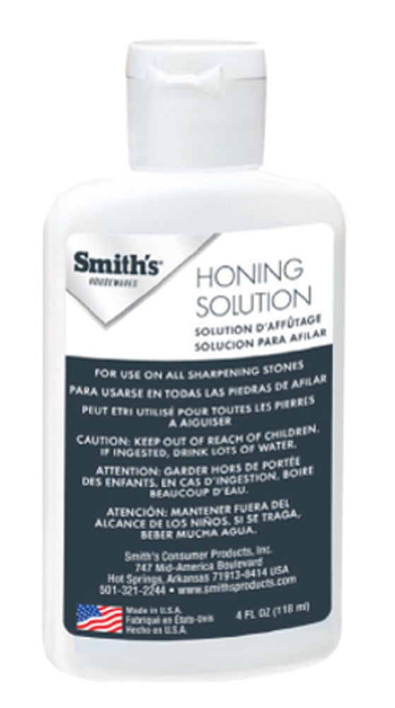 Smith's Abrasives Honing Solution, 4 Oz Bottle, Non-Petroleum #HON1
