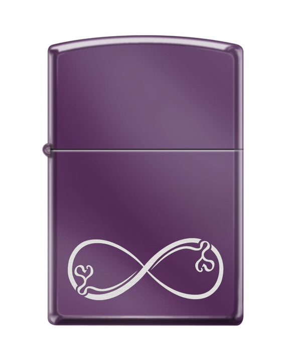 Zippo Infinity Design, Purple Abyss Finish, Windproof Lighter #24747-082819