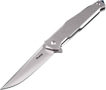 Ruike Folding Knife Series, Stainless Steel, Stonewash #P108SF
