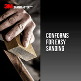 3M SandBlaster Advanced Sanding Sanding Sponge, 220 grit, 3 Pack #20907-220-3PK