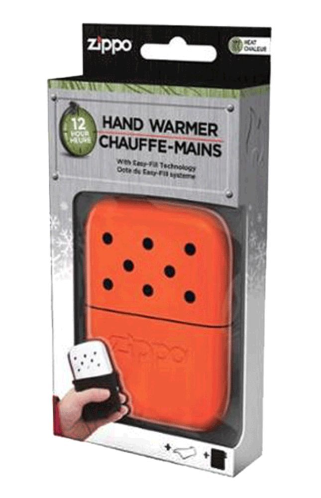Zippo Hand Warmer, Blaze Orange, 12-Hour #40348