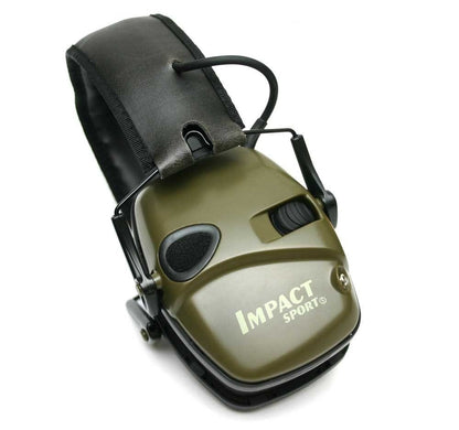 Howard Leight Impact Sport Electronic Hearing Protection, Earmuffs #R-01526