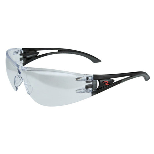 Radians Optima Safety Glasses, Black Frame, Inside/Outside Lens #OP1090ID