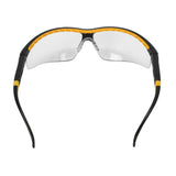 DeWalt DPG55 DC Safety Glasses, Black Frame Clear Lens, Adjustable #DPG55-1D