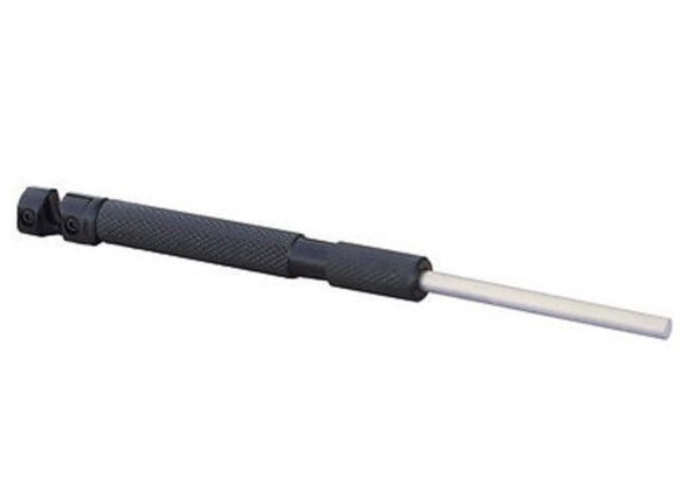 Lansky Retractable Diamond / Carbide Tactical Sharpening Rod, Fine Grit #LCD02