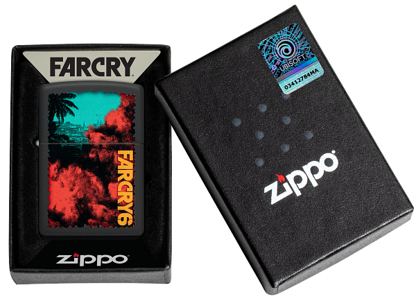 Zippo Gaming Far Cry 6, Black Matte Lighter #48643