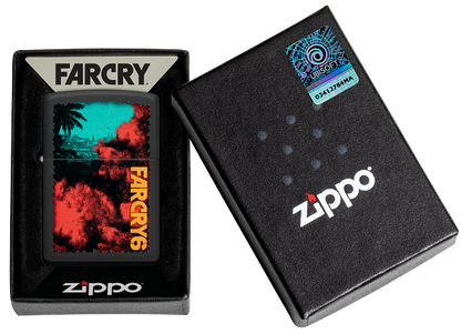 Zippo Gaming Far Cry 6, Black Matte Lighter #48643