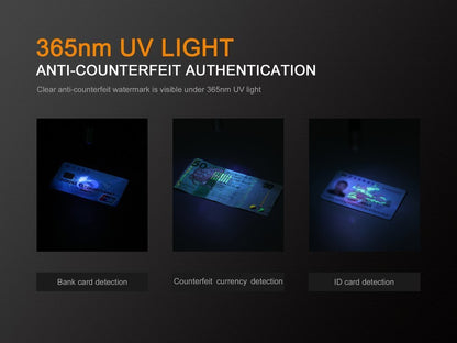 Fenix LD02 V2.0 EDC LED Penlight with UV Lighting #LD02V2.0