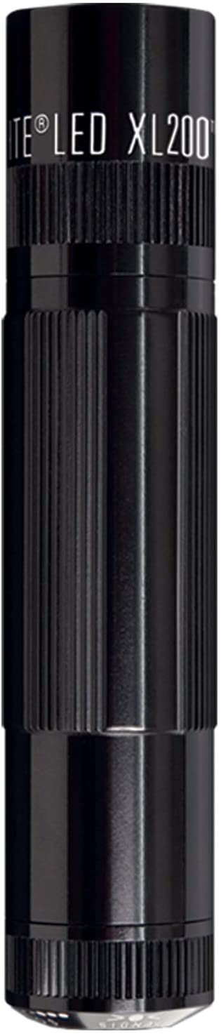 MAGLITE XL200 3-Cell AAA LED Flashlight, Black, Presentation Box #XL200-S3017