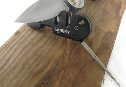 Lansky BladeMedic Knife Sharpener 4-in-1 Carbide Ceramic, Diamond #PS-MED01