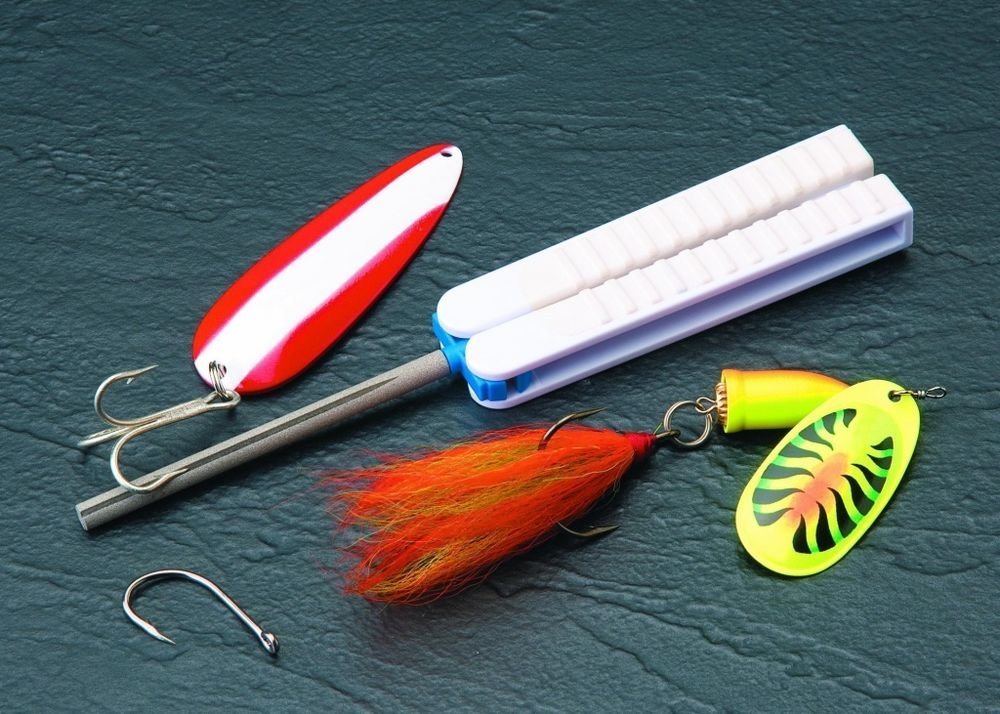Lansky Folding Fish Hook Sharpener, Diamond Grit, Portable Comfort Gri –  Benhalex